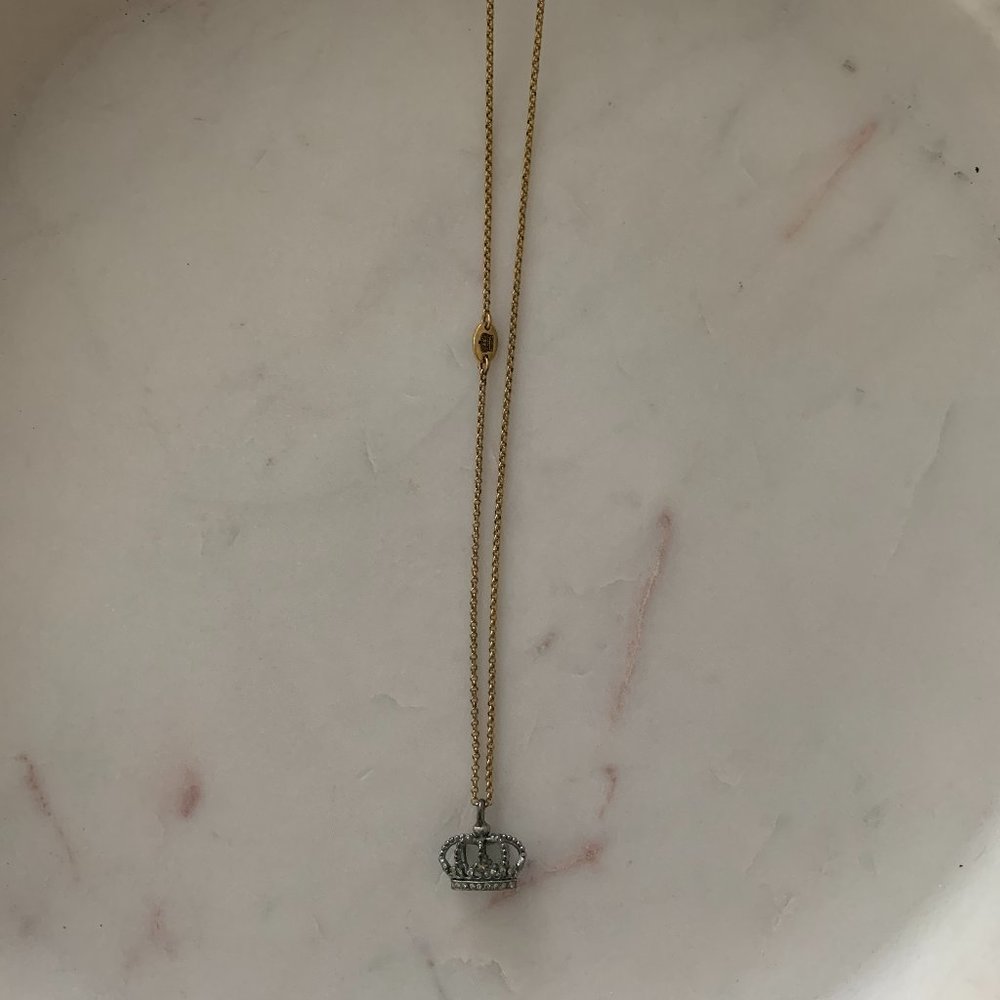 Juicy Couture Crown Necklace